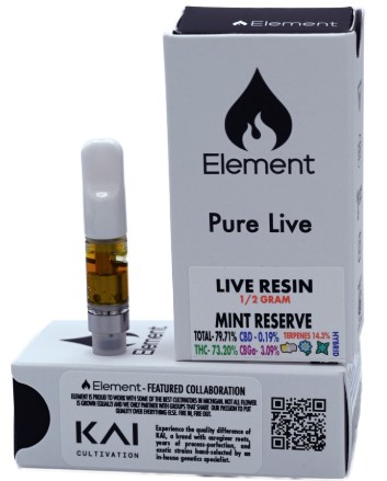 Photograph of product: Element - Mint Reserve - LR Disp Vape