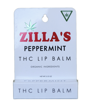 Photograph of product: Zilla's | Lip Balm - Peppermint - 20mg