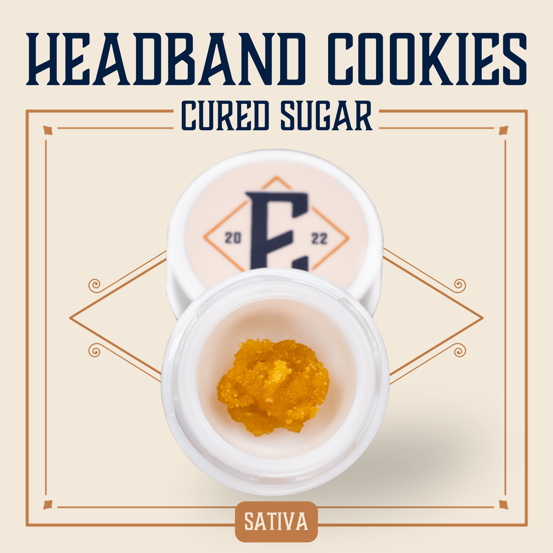 Photograph of product: 2g Cured Sugar | Headband Cookies