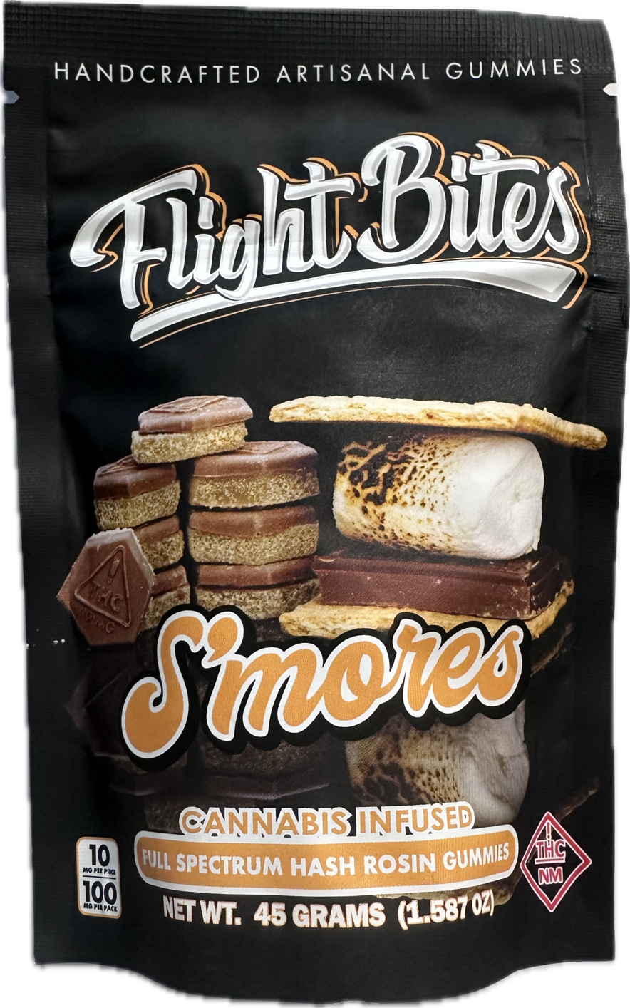Photograph of product: Flight Bites S'more's Rosin Gummies 100mg