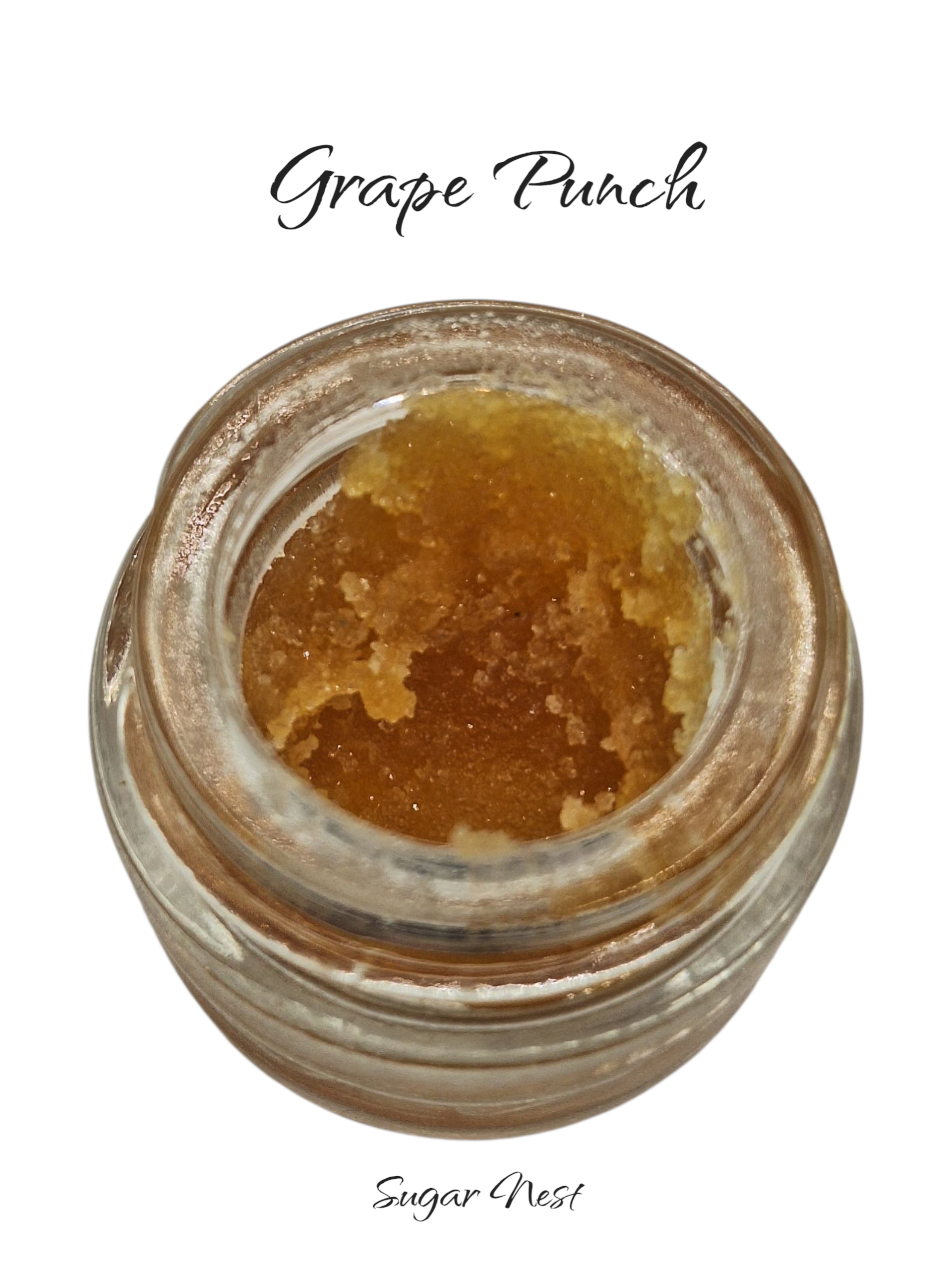 Photograph of product: GRAPE PUNCH | CURED RESIN BALLER JAR