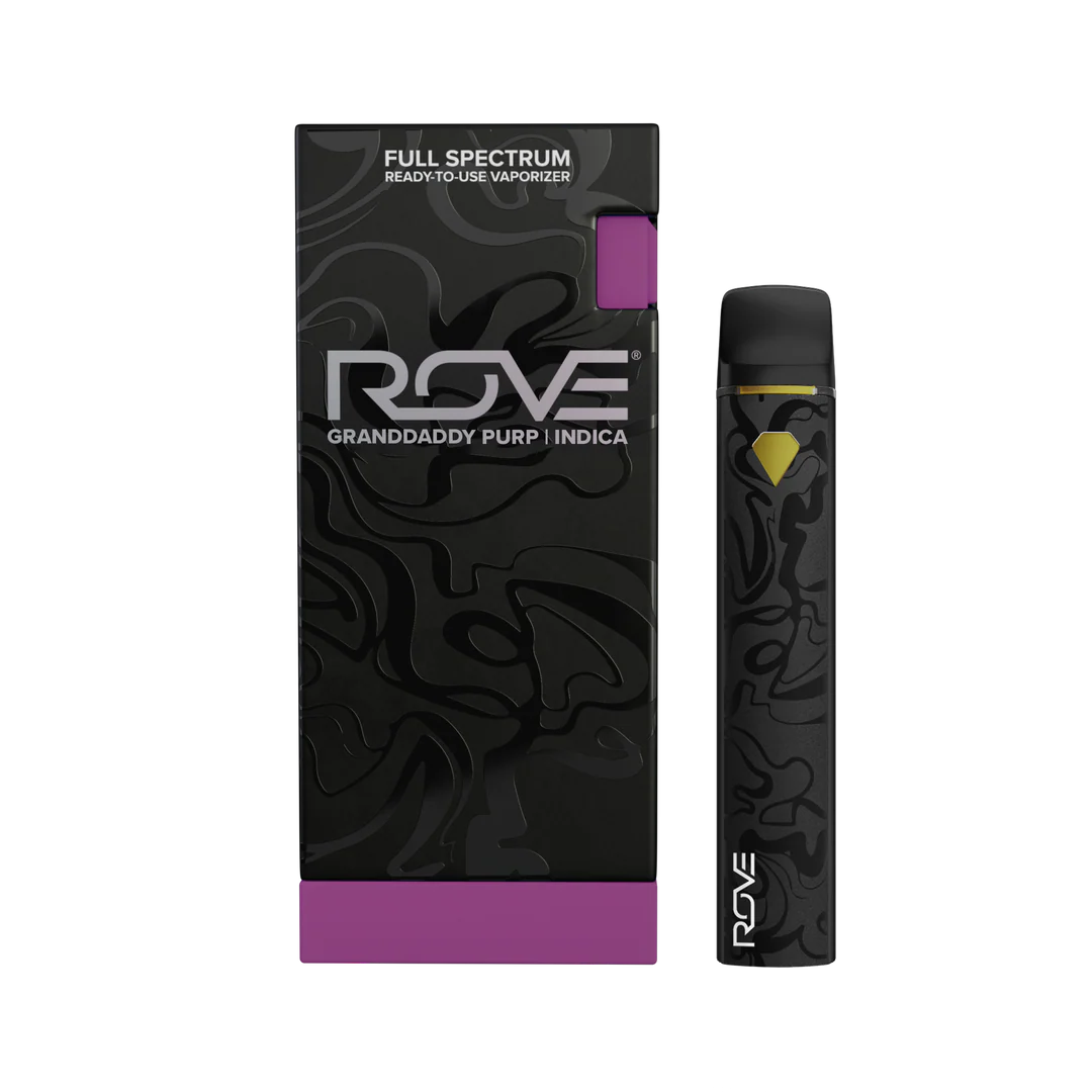 Photograph of product: Live Resin Disposable | ROVE - | (I) Granddaddy Purp