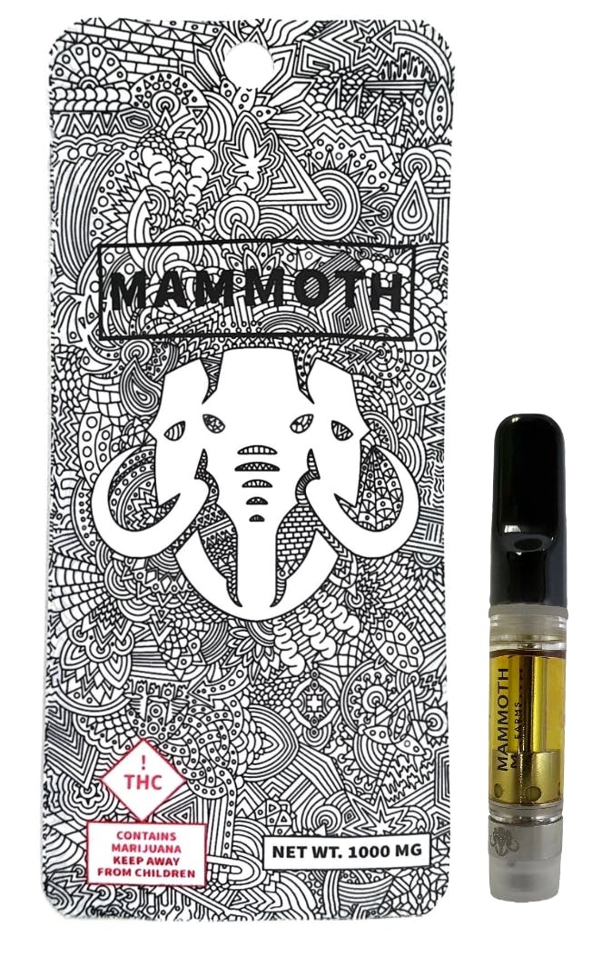 Photograph of product: Mammoth - Blue Dream 1000mg Cart