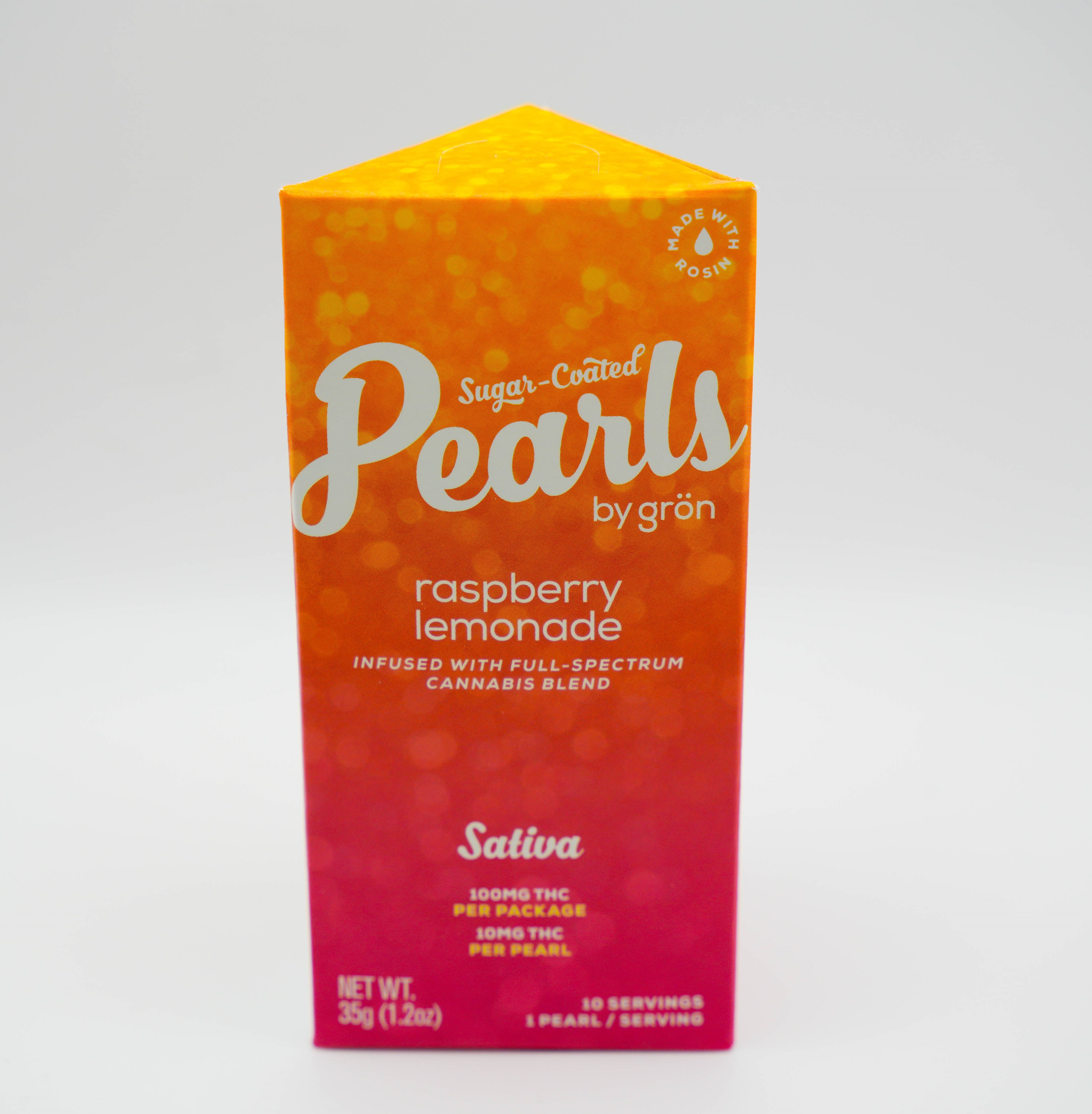 Photograph of product: Pearls | Raspberry Lemonade | Infused Gummies | 100mg