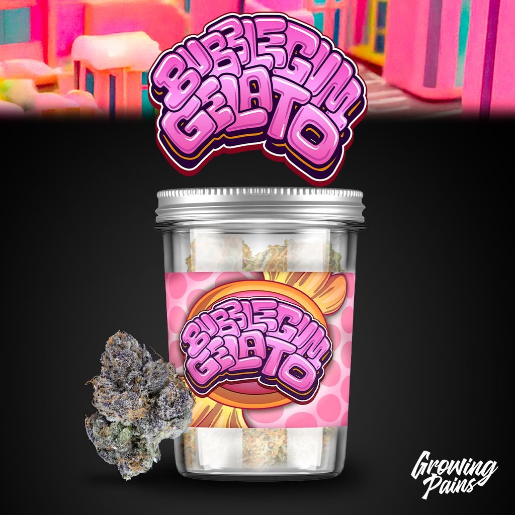 Photograph of product: DELI - GROWING PAINS Bubblegum Gelato - 28g