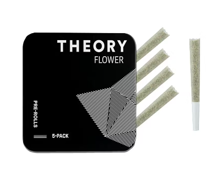 Photograph of product: Falcon Berry - Pre-Roll 5pk - Theory Wellness