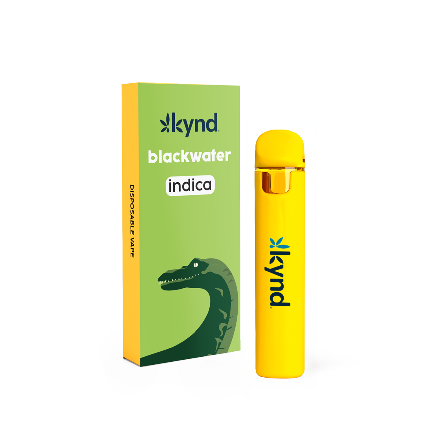 Photograph of product: Kynd Blackwater (I) CDT Disposable Vape 0.85g