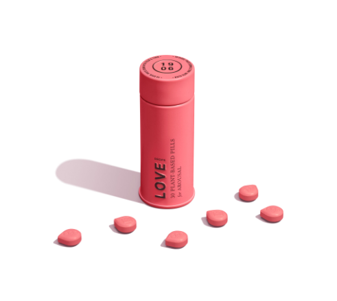 Photograph of product: Tablets | 1906 | Love Drops [1:1 TH-oui:CBD] [30pk]