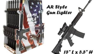 Photograph of product: AR Rifle Lighter (bc co.)