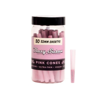 Photograph of product: Blazy Susan - Pink (53mm) 50ct (Shortys) Cones