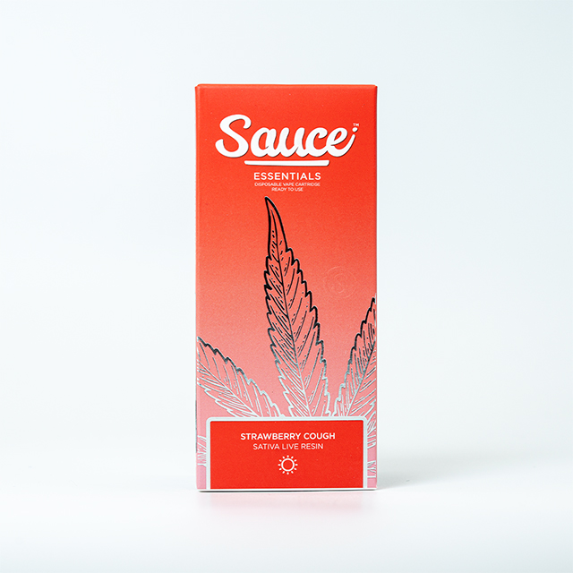 Photograph of product: Strawberry Cough Live Resin Disposable 1g {V456}