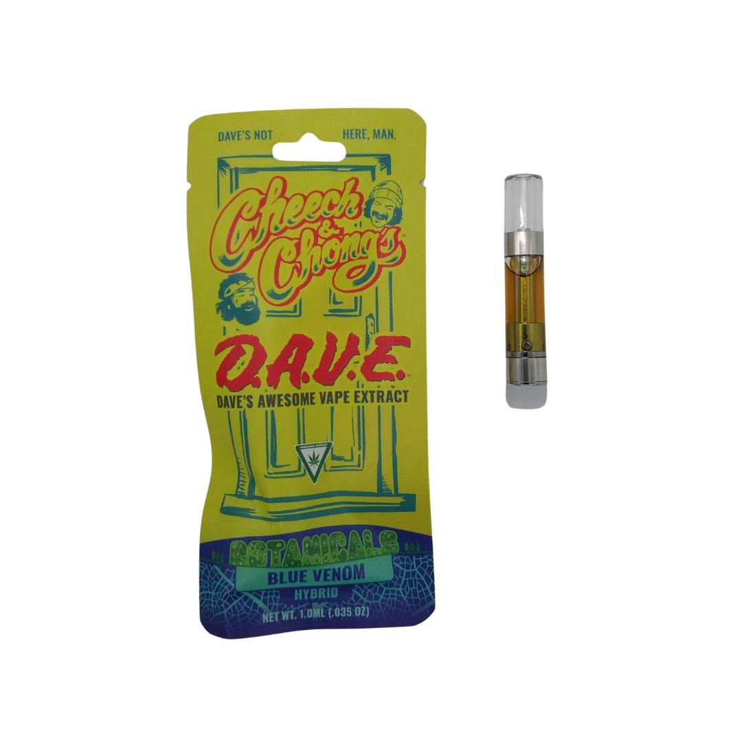Photograph of product: Cheech & Chong Cartridge 1g Blue Venom