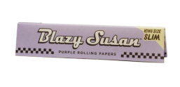 Photograph of product: Blazy Susan | Rolling Papers | Purple King Size Slim | 1pk