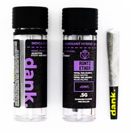 Photograph of product: Runtz Ether - .5g Joint