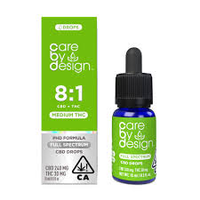 Photograph of Product: Care By Design - 8:1 CBD/THC Tincture 15ml