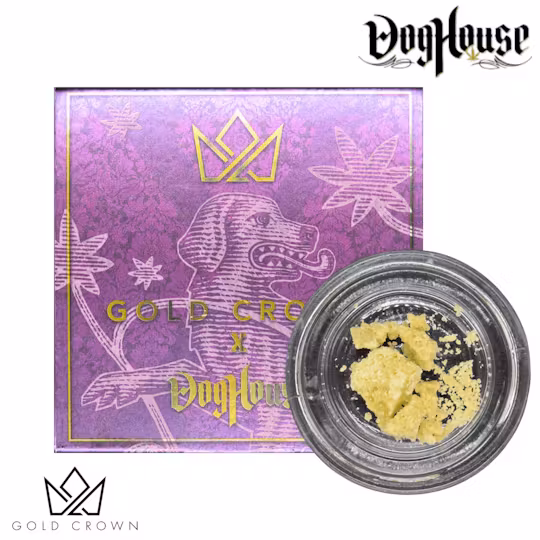 Photograph of product: Gold Crown x Doghouse - Crumble - Gratiot Gold