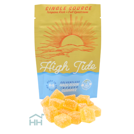 Photograph of product: Tropical Sunrise 1:2 TH-oui:CBD au chocolat Rosin Gummies | 100MG