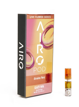 Photograph of product: Hibiscus Widow | Live Flower Cartridge | 1g