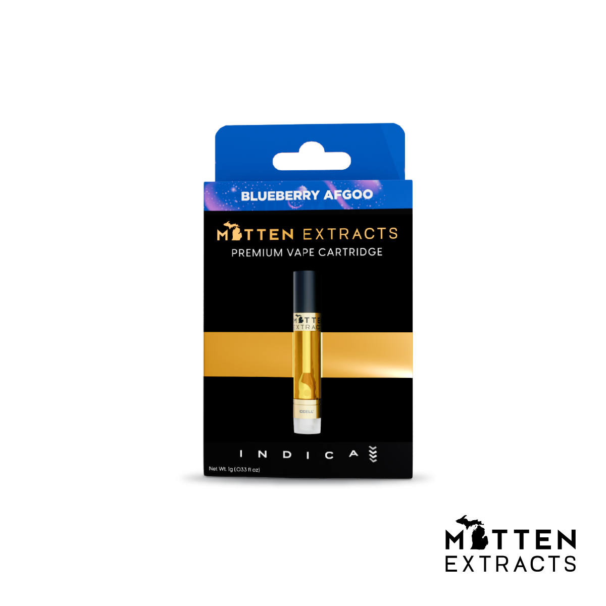Photograph of product: Blueberry Afgoo Cartridge
