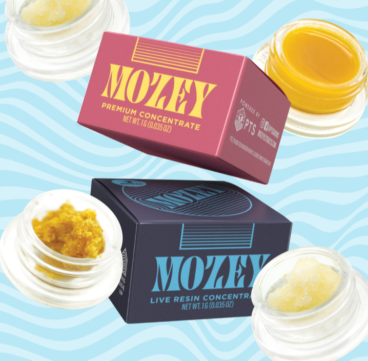 Photograph of product: Crumble Wax | Mozey Extracts | Permanent Marker