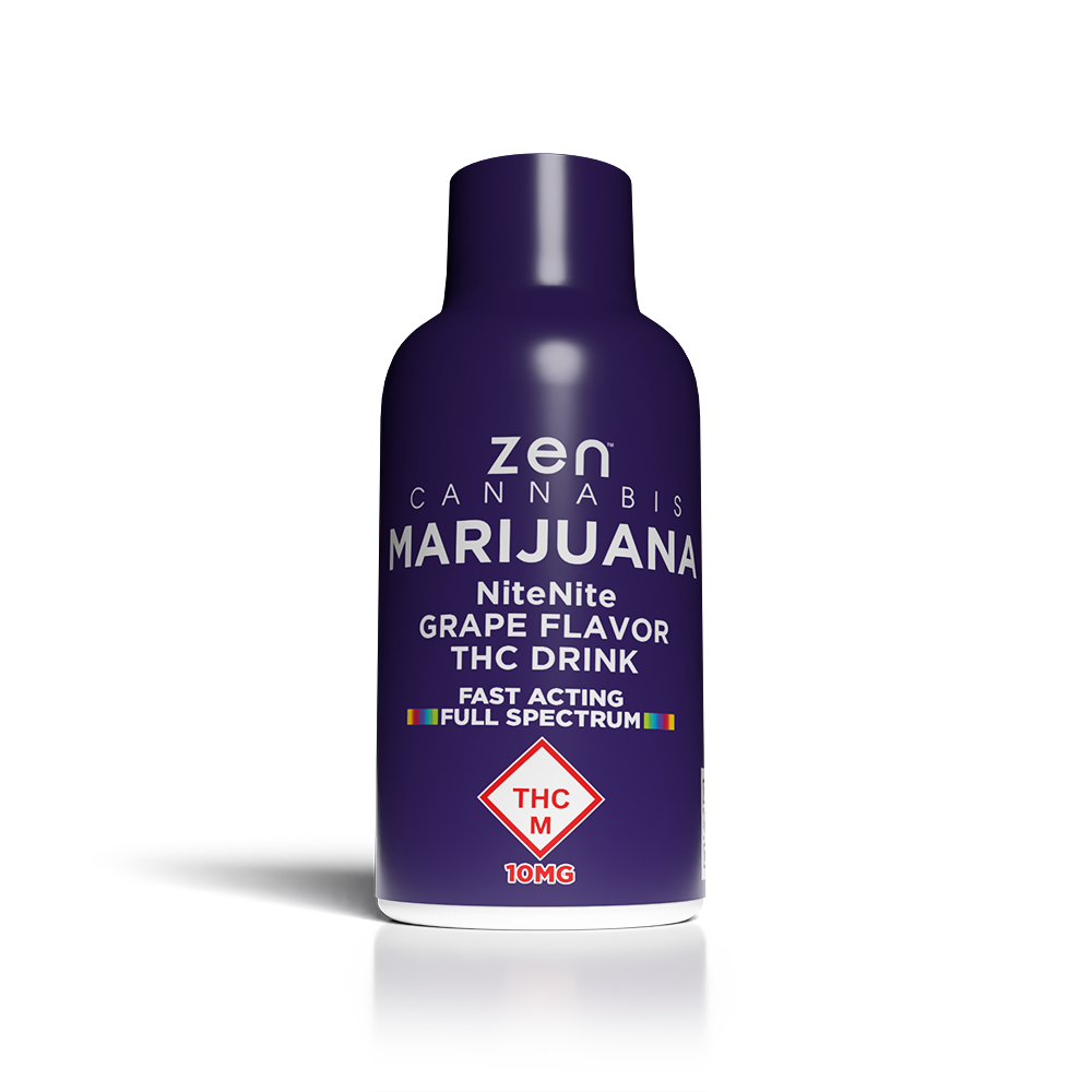 Photograph of product: Zen - Grape - NiteNite Shot - 4:1 CBD:TH-oui + 5mg Melatonin - 10mg