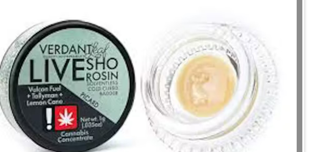 Photograph of product: Good Burger - Live Rosin - Verdant Leaf