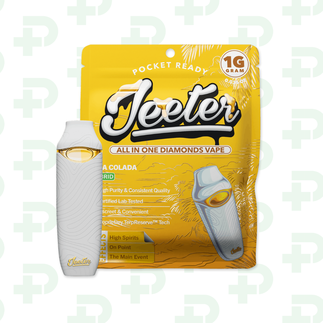 Photograph of product: Jeeter Liquid Diamond Disposable - Pina Colada