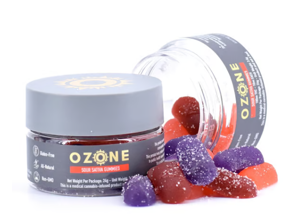 Photograph of product: Ozone - Gummies Sour Oui'd Watermelon Lemonade - 50mg