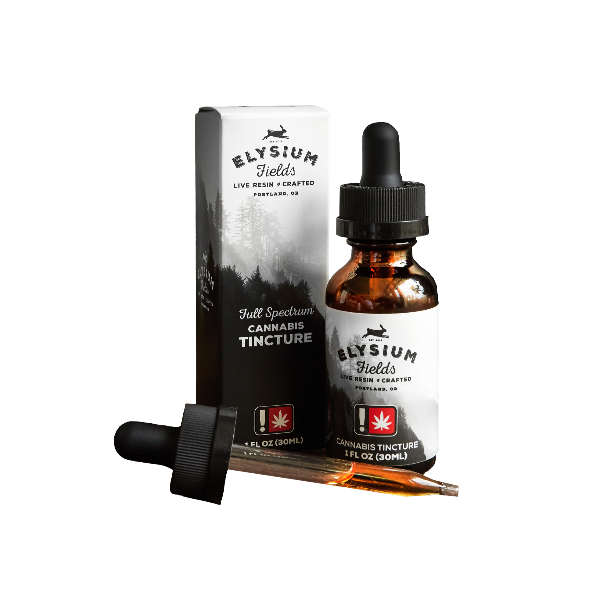 Photograph of product: Elysium Fields - AFGHAN KUSH - Tincture - (1oz) - - I