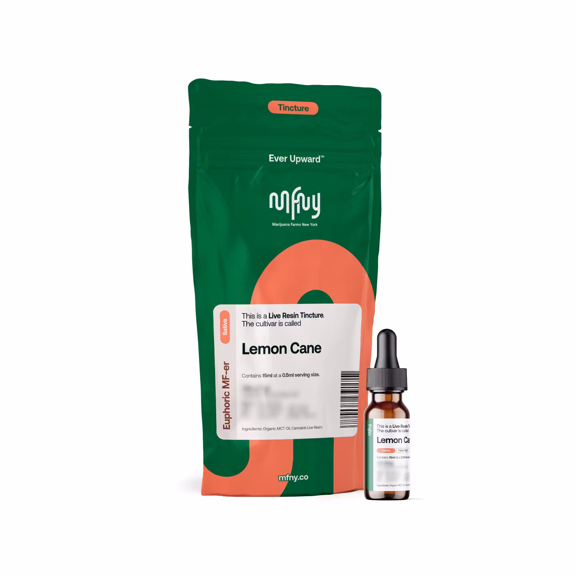 Photograph of product: MFNY Electric Lime Live Resin Tincture 15ml