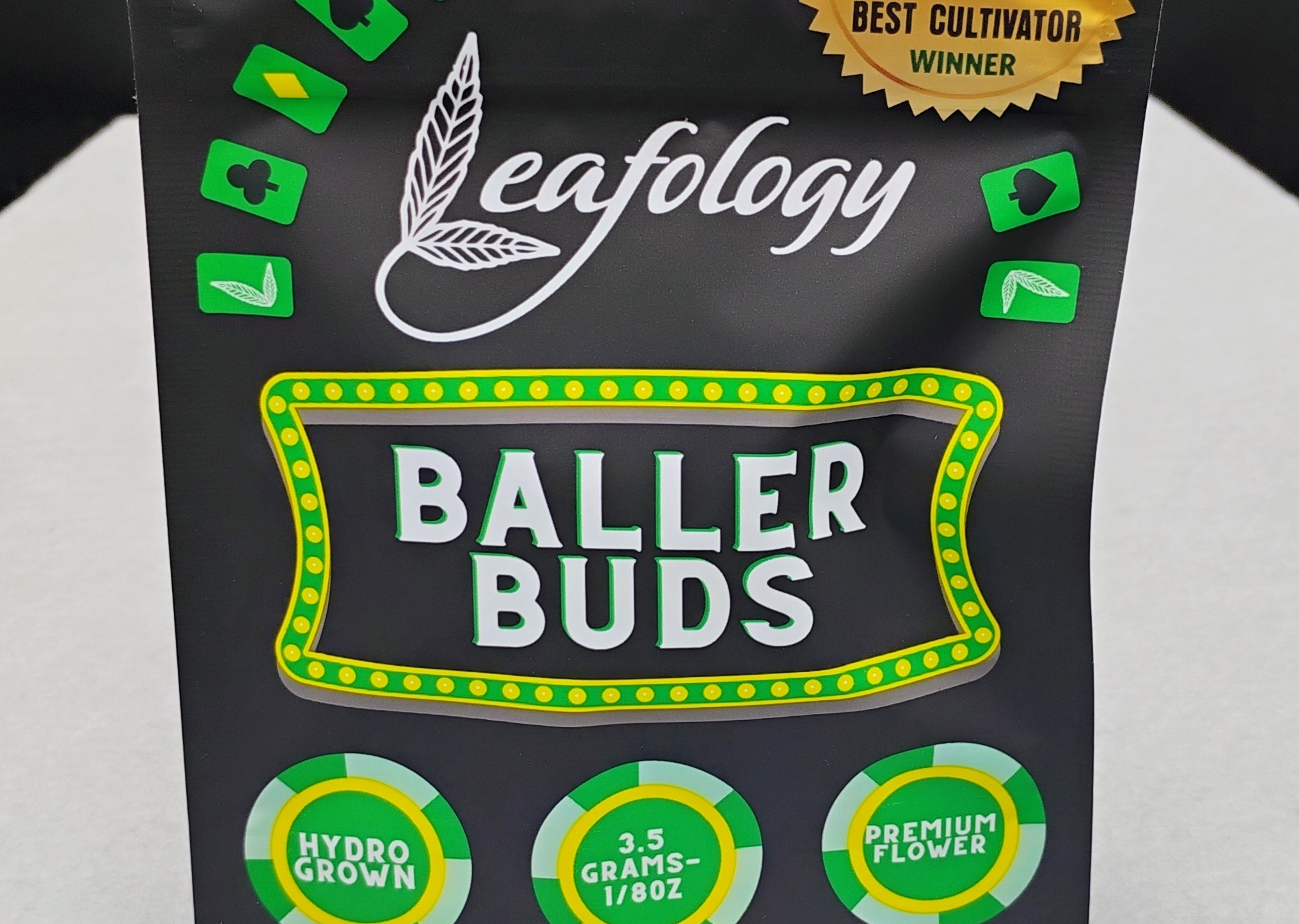 Photograph of product: Leafology Singapore Sling BALLER BUDS 3.5g Oui'd Hybrid Flower