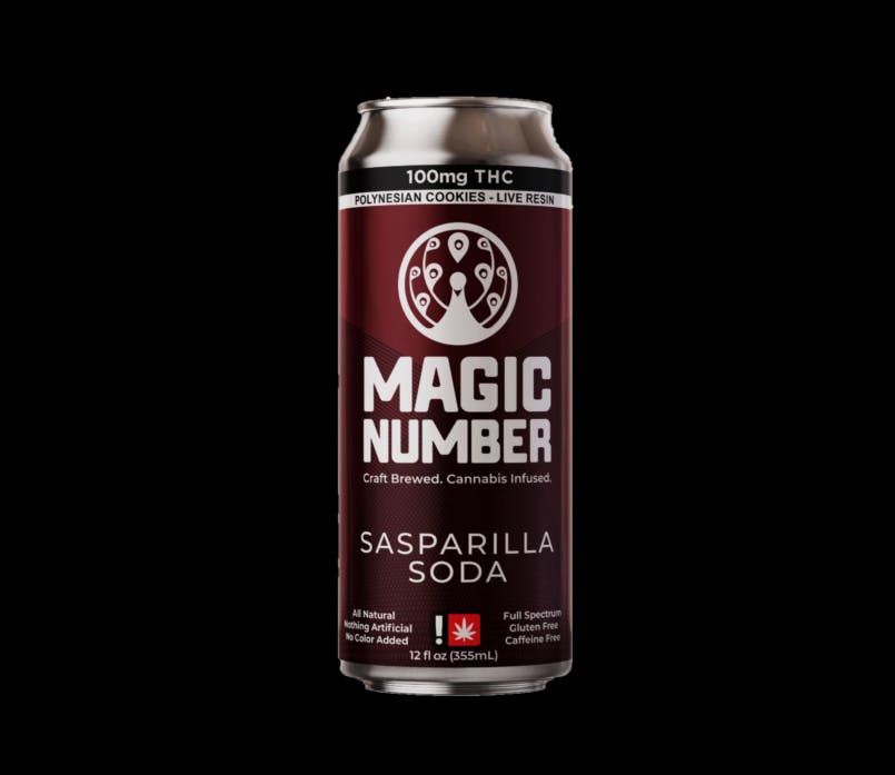 Photograph of product: Magic Number - 100mg - Classic Cola