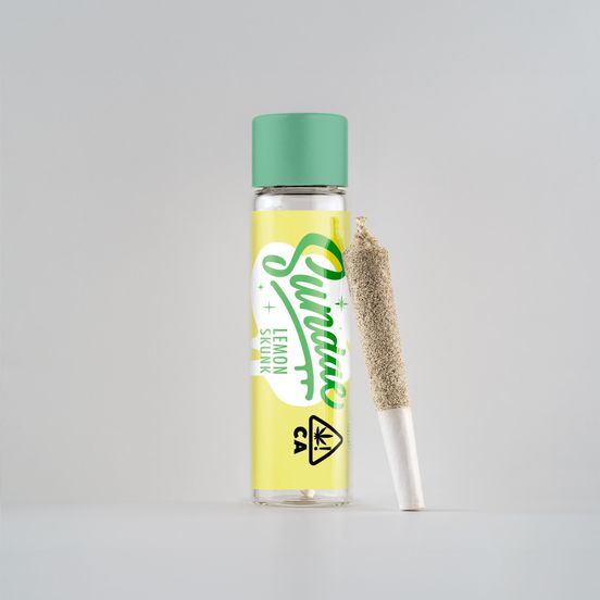 Photograph of product: Sundae - Lemon Skunk Infused Pre Roll - .5g - 