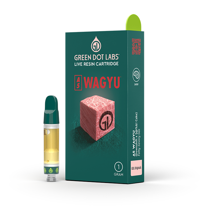 Photograph of product: A5 Waygu Live Resin Cartridge