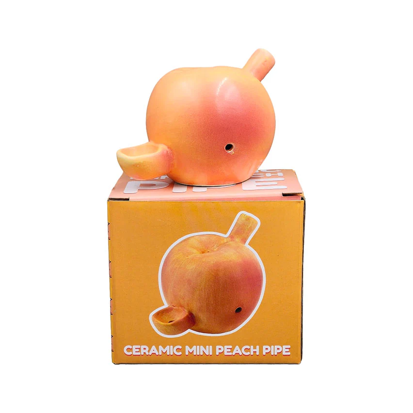 Photograph of product: Fashion Craft Ceramic Mini Peach Pipe