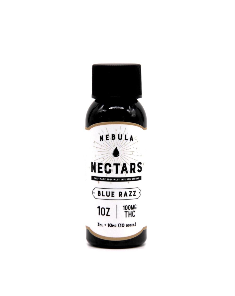 Photograph of product: (Nebula) 100mg syrup (blue raspberry)