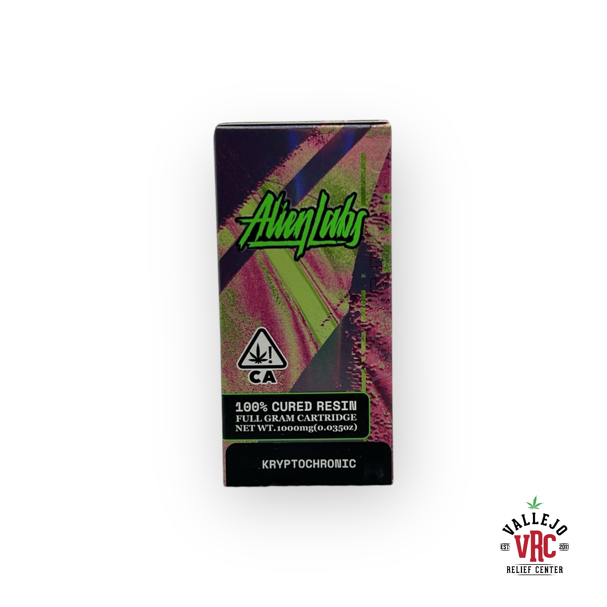 Photograph of product: CURED- KRYPTO CHRONIC 1G