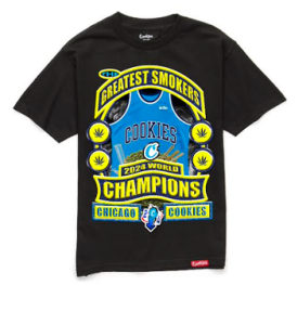 Photograph of product: Greatest Smokers Tee - Black
