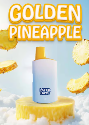 Photograph of product: Golden Pineapple Disposable Vape