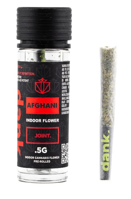 Photograph of product: Dank | Afghani | Pre-roll