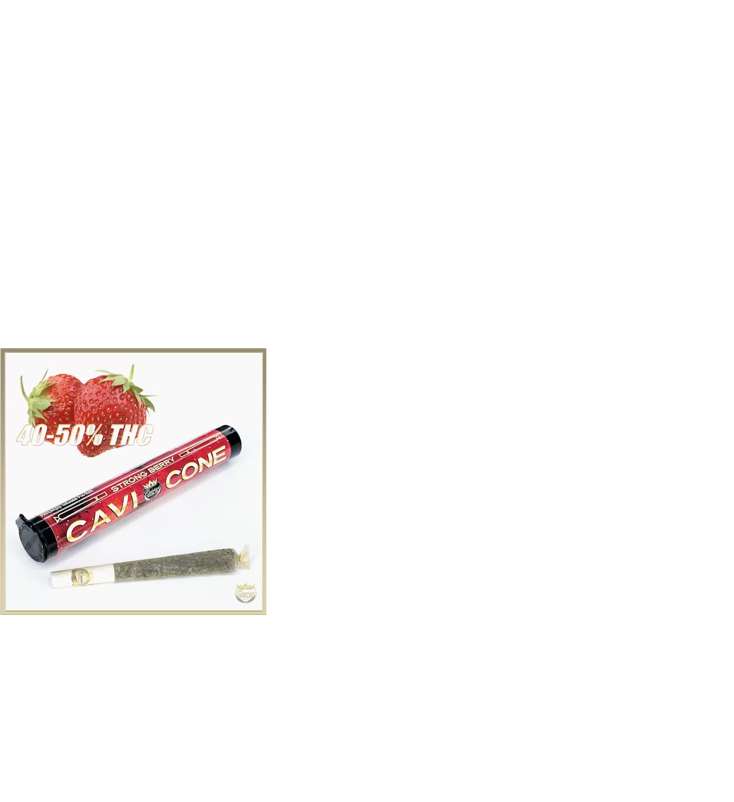 Photograph of product: CAVI CONE STRONG BERRY PREROLL