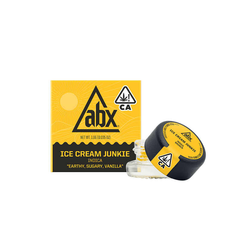 Photograph of product: Ice Cream Junkie - Badder - 1g (I) - ABX