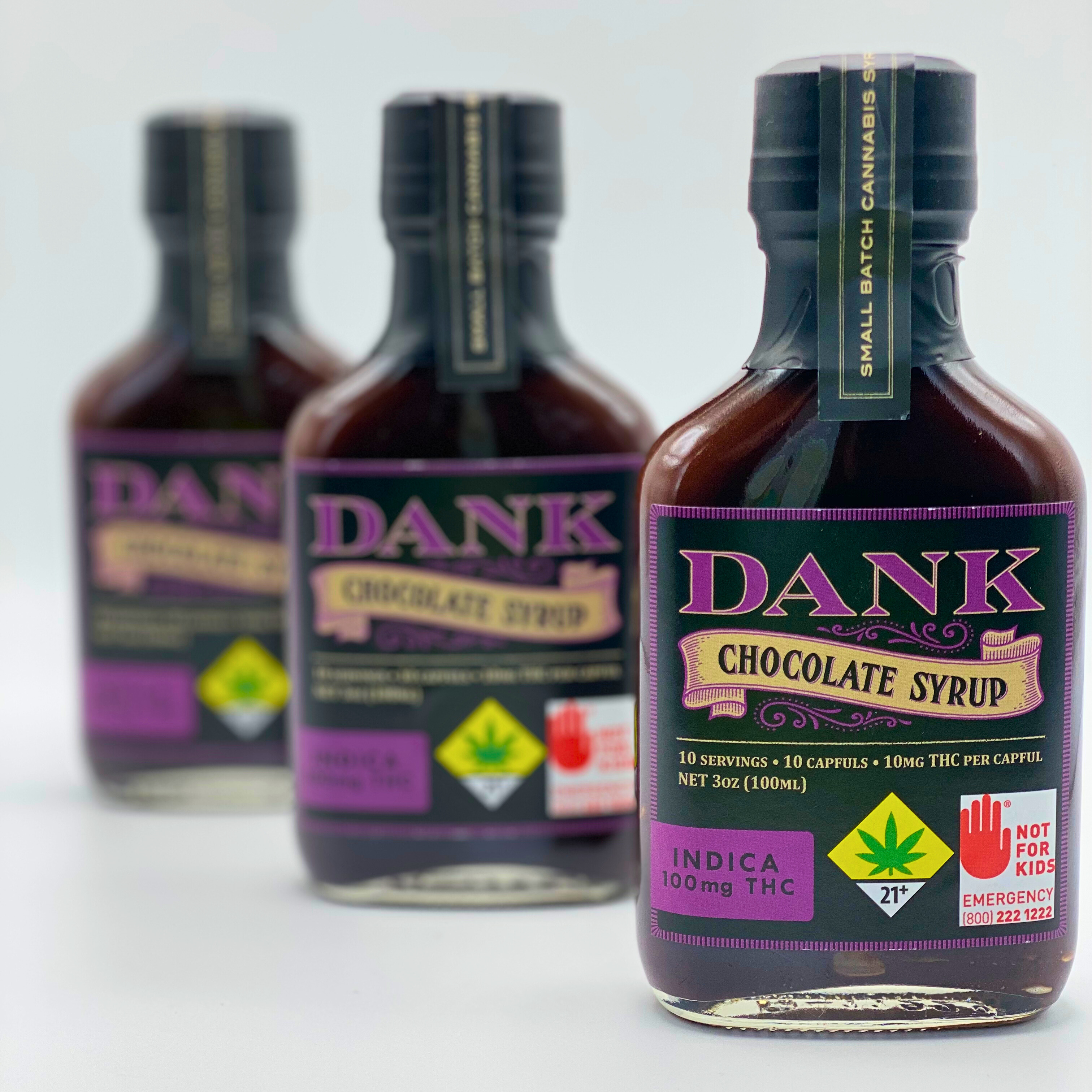 Photograph of product: Chocolate Dank Syrup - Oui'd [3oz] (100mg TH-oui)