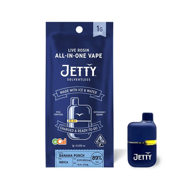 Photograph of product: Banana Punch | Solventless Mini Tank AIO 1g