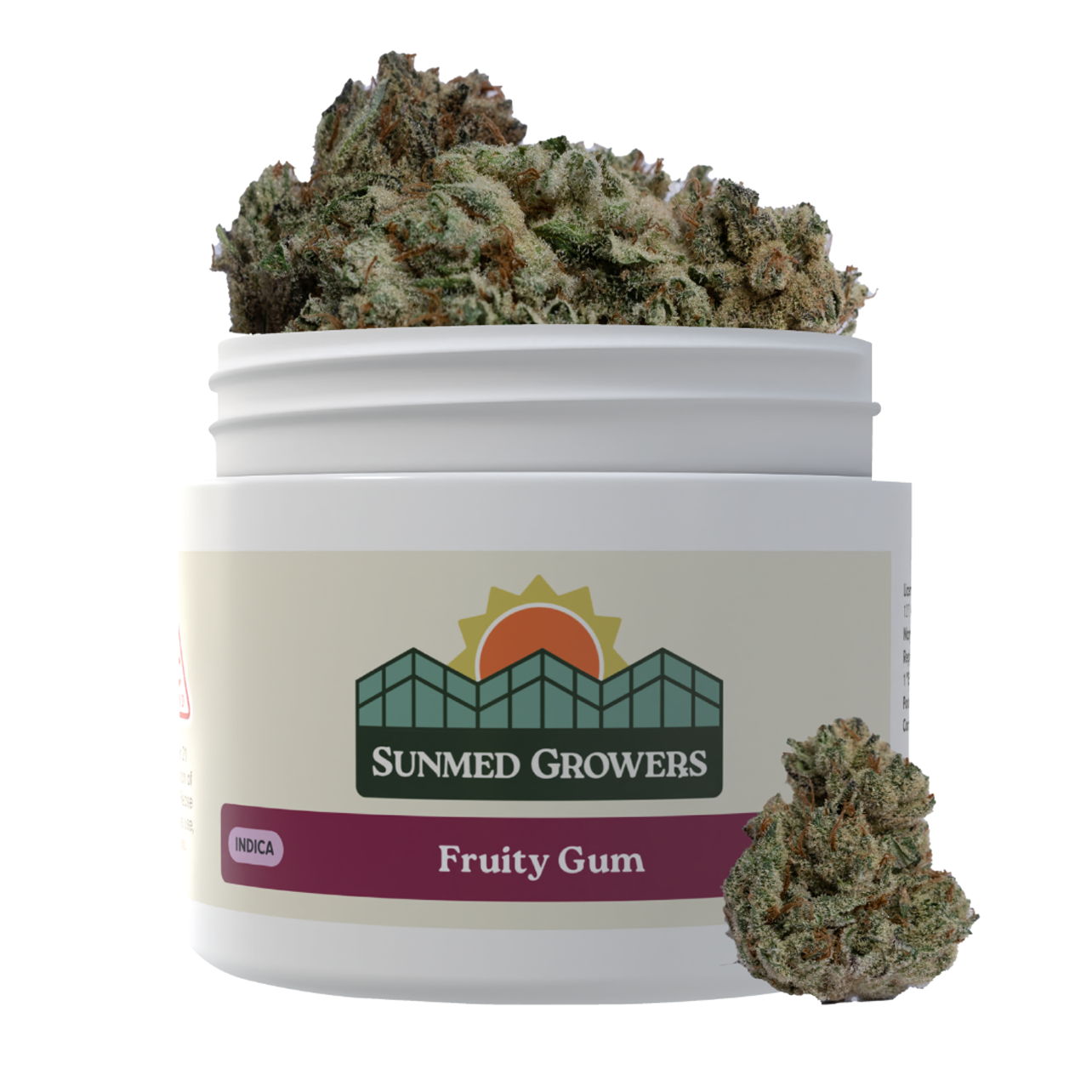 Photograph of product: (SMD) Fruity Gum - 3.5g