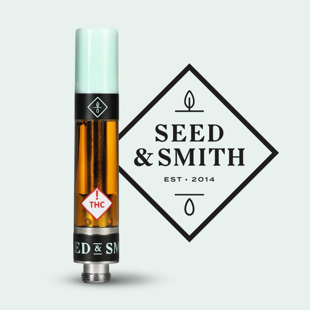 Photograph of product: Mad Dawg (H) - Live Resin Cartridge - Seed & Smith