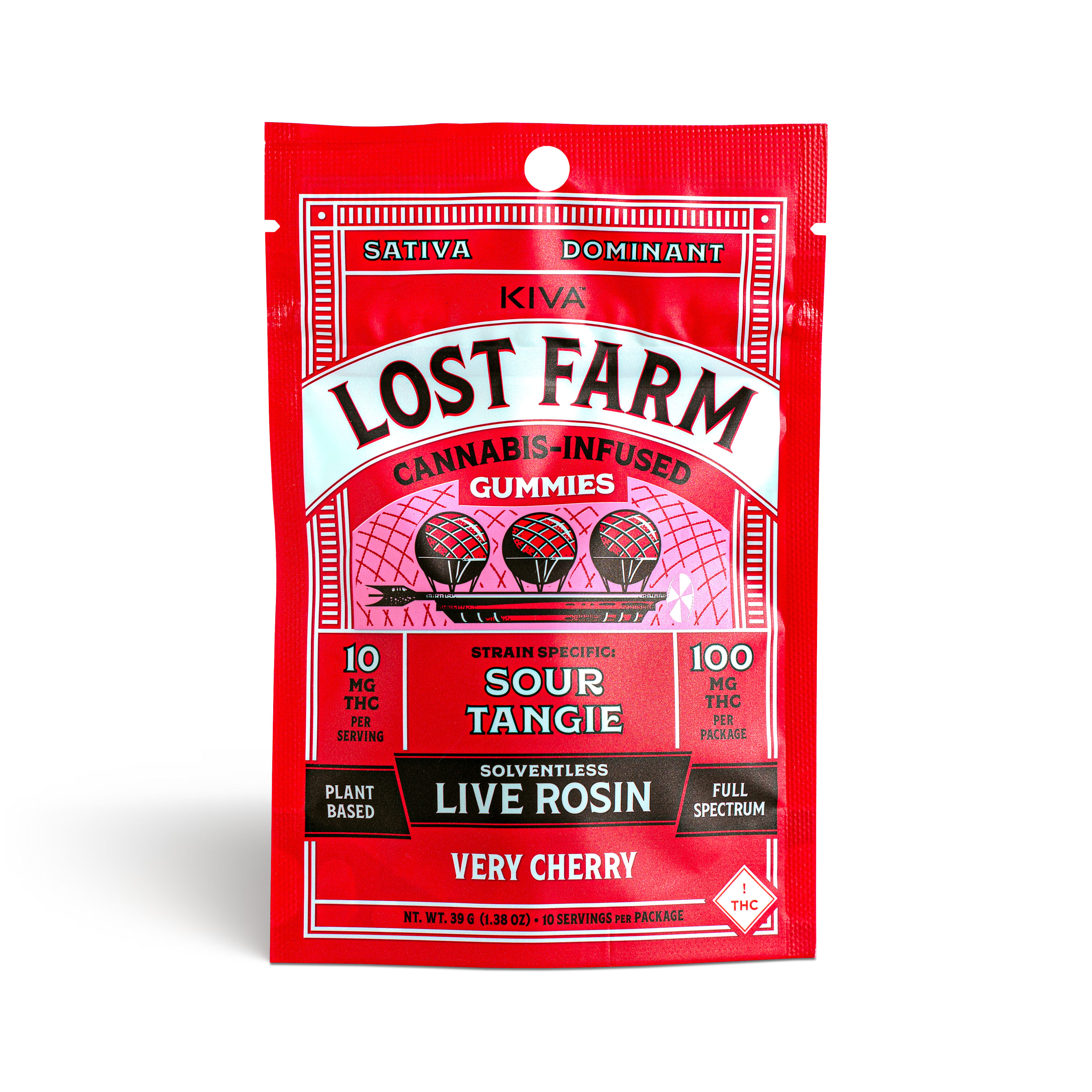 Photograph of product: Very Cherry Live Rosin Gummies - 100mg