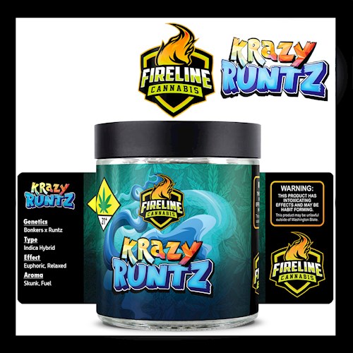 Photograph of Product: FL Krazy Runtz (I) 3.5g