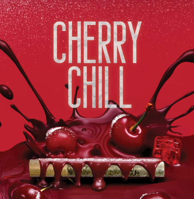 Photograph of product: Grasshopper   5 X Infused Pre Roll   Cherry Chill