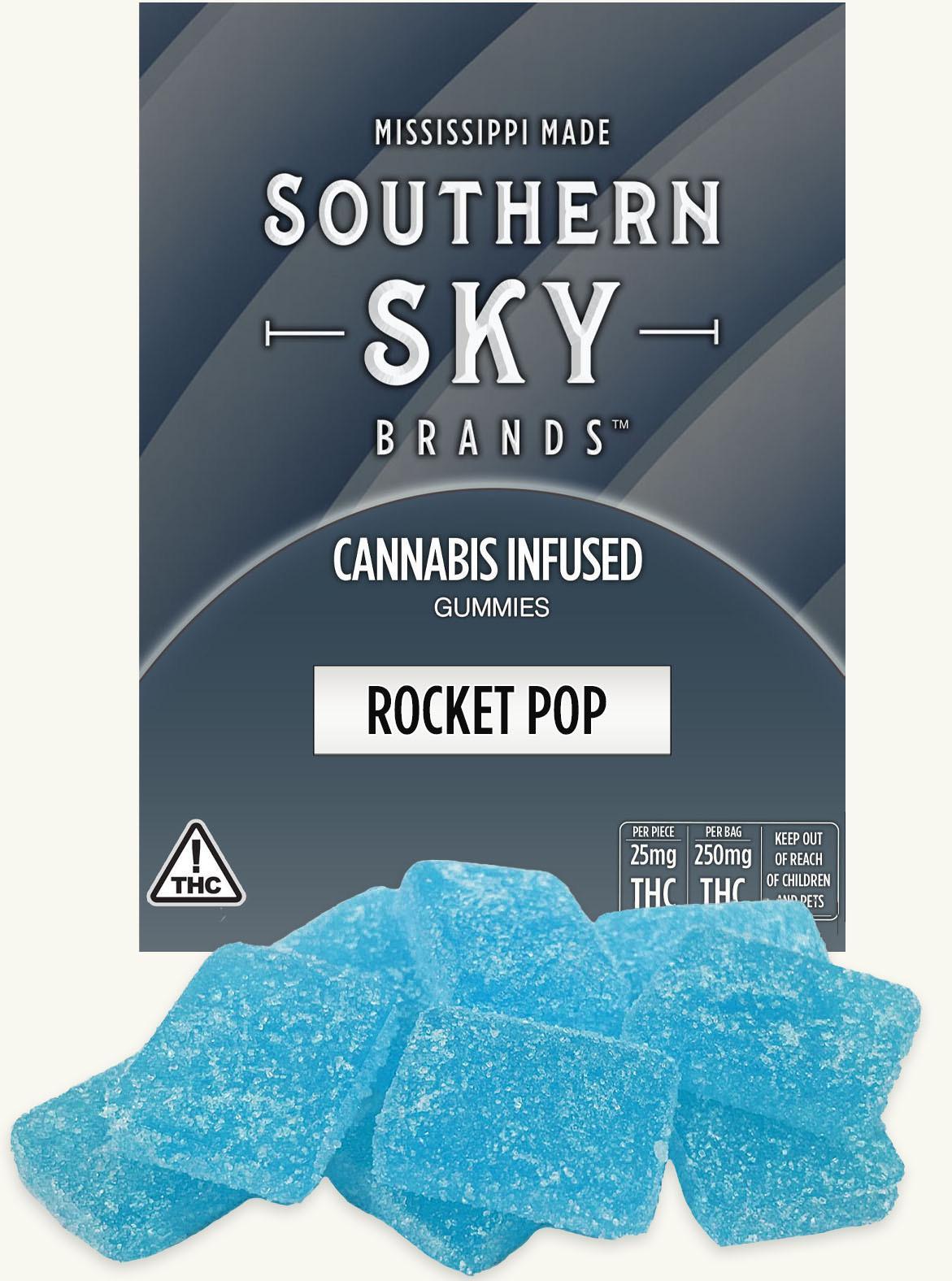 Photograph of product: Rocket Pop | Gummies 250mg